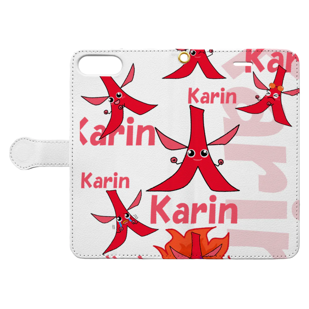 ジェー・オー・ビーのKarin Book-Style Smartphone Case:Opened (outside)