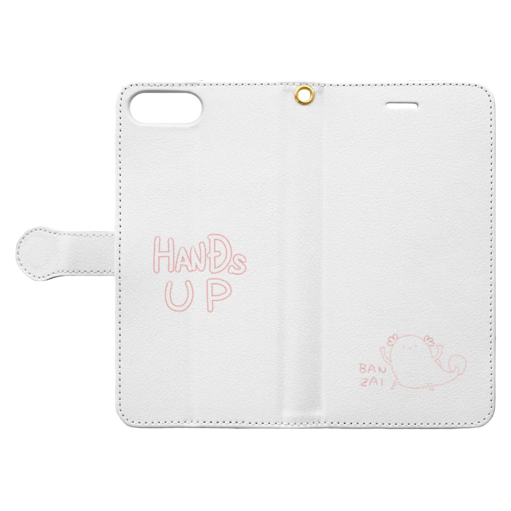 こういうのが欲しいのBANZAIうーぱーるーぱー Book-Style Smartphone Case:Opened (outside)