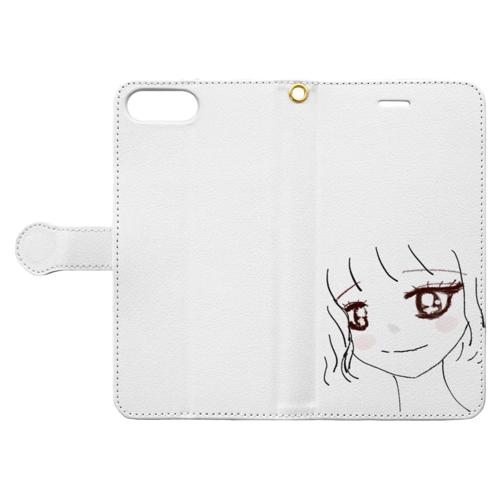 inko andのずっと君が好きだった Book-Style Smartphone Case:Opened (outside)