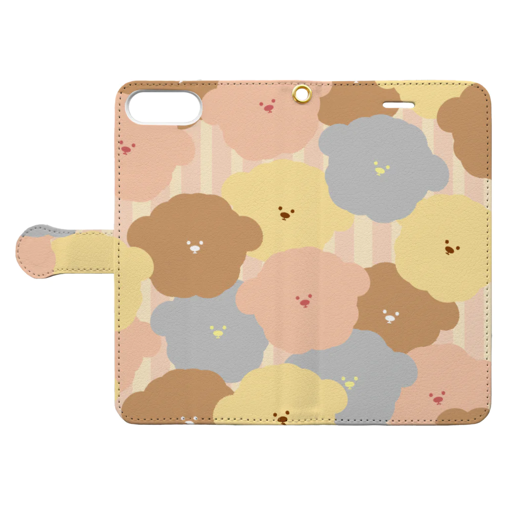 hr. grassのWANKO Book-Style Smartphone Case:Opened (outside)