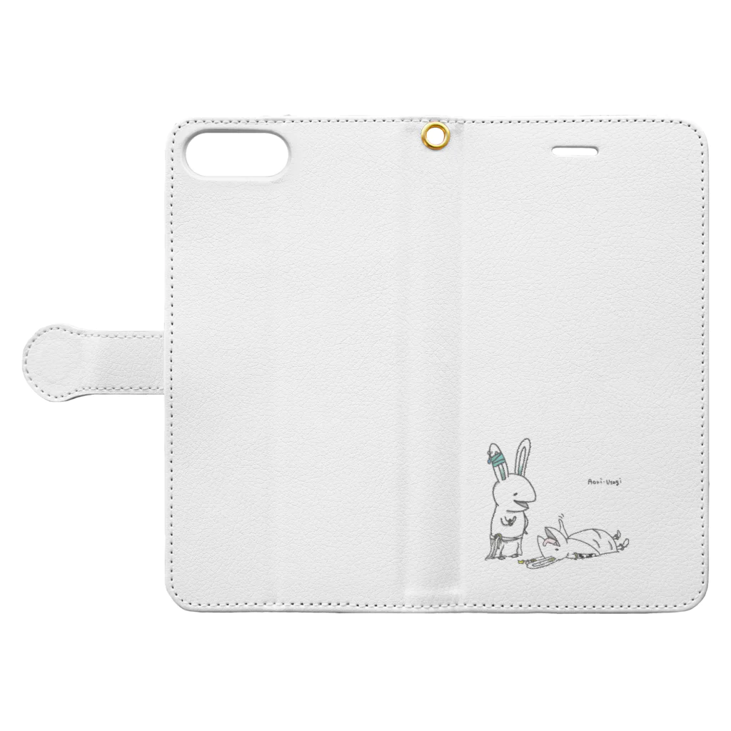 Aori_UsagiのAori_Usagi Book-Style Smartphone Case:Opened (outside)