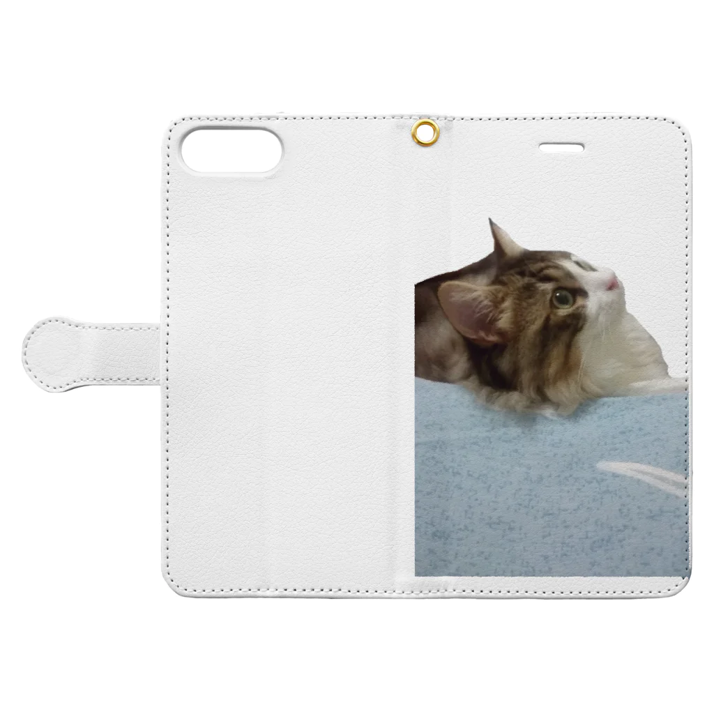 capricornusのふぇーちゃん Book-Style Smartphone Case:Opened (outside)