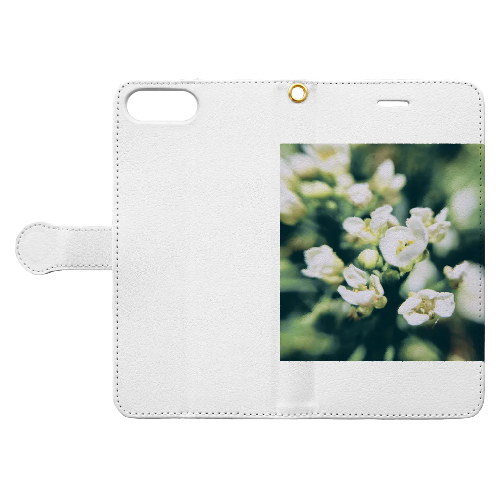 TautaのFlower To Flower To Haru Book-Style Smartphone Case:Opened (outside)