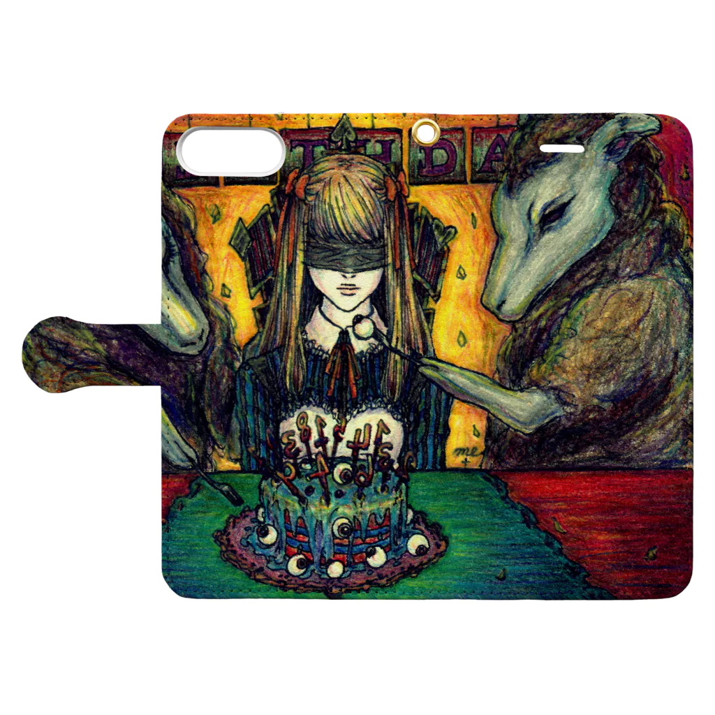 [ DDitBBD. ]の[ BIRTHDAY ] Book-Style Smartphone Case:Opened (outside)