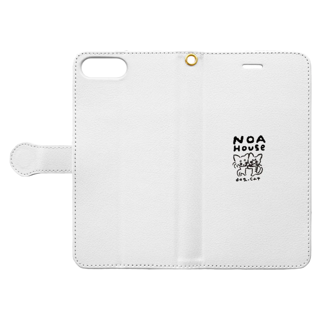 NOAHOUSEのNOAHOUSE Book-Style Smartphone Case:Opened (outside)