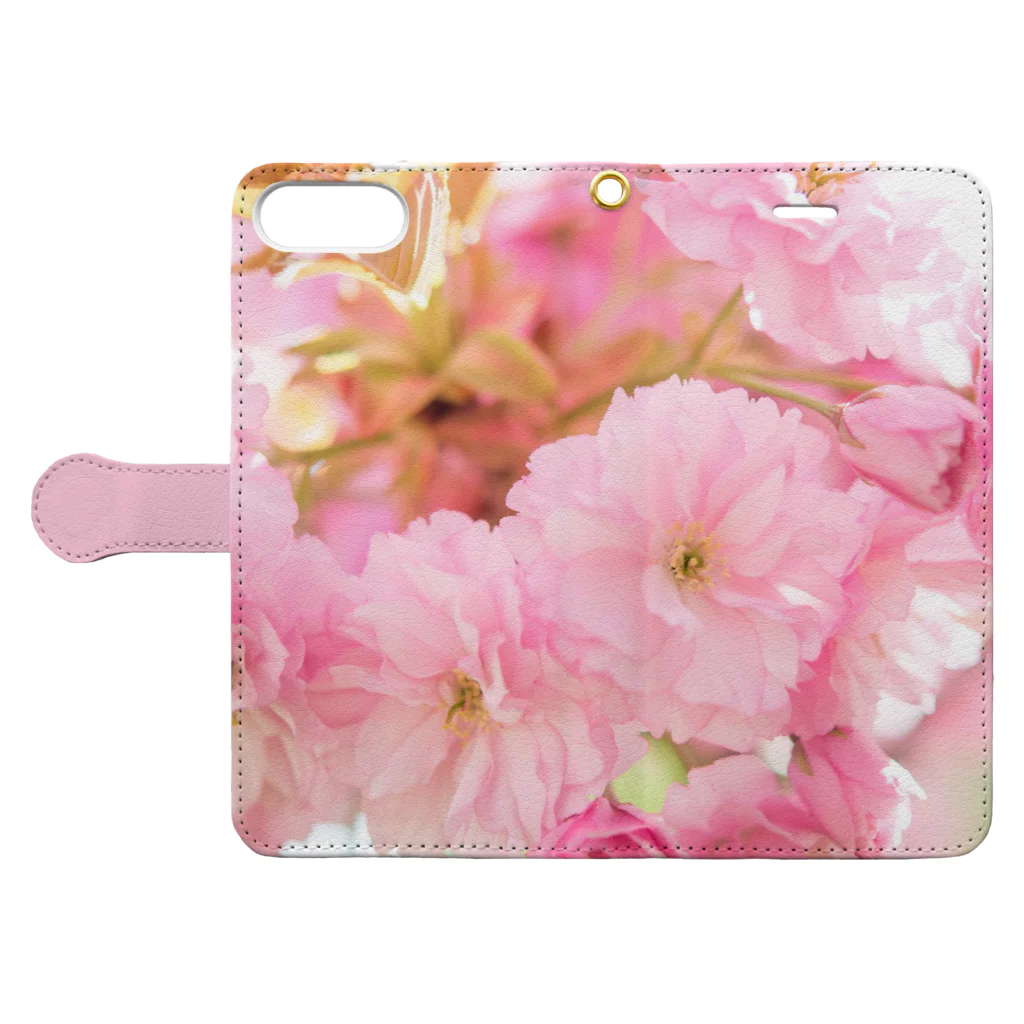 orange_honeyの桜49 Book-Style Smartphone Case:Opened (outside)