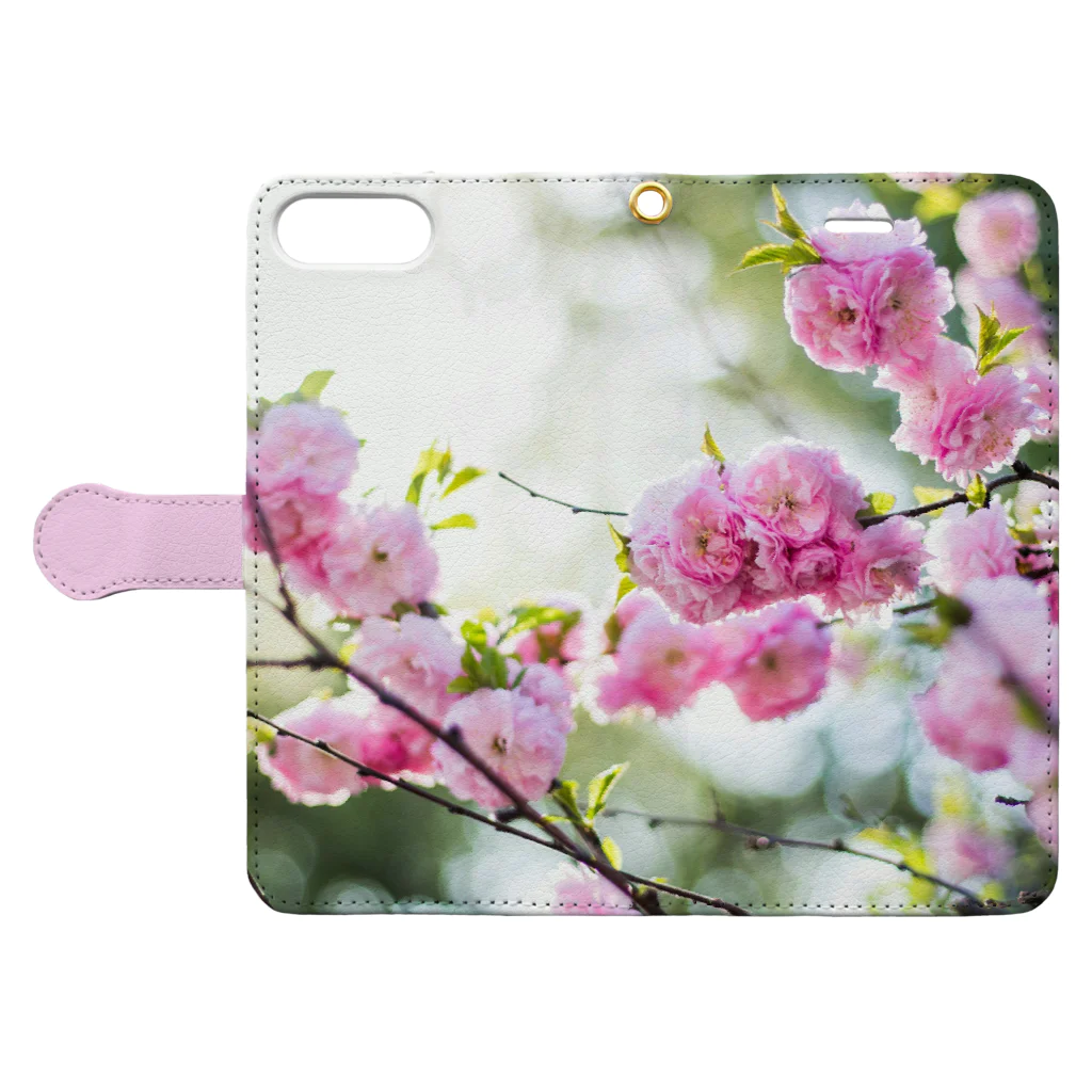 orange_honeyの桜58 Book-Style Smartphone Case:Opened (outside)