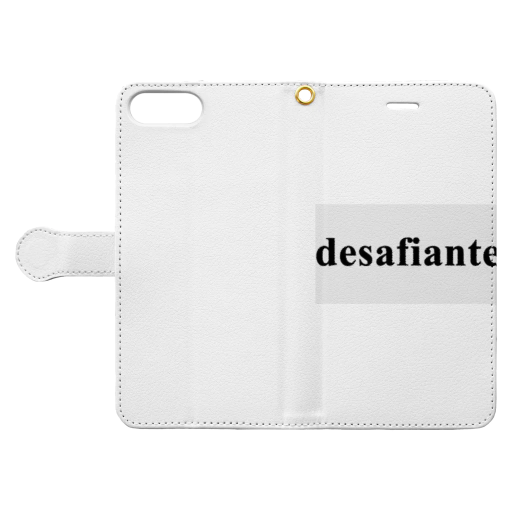 shopdesafianteのdesafiante 手帳型スマホケースを開いた場合(外側)