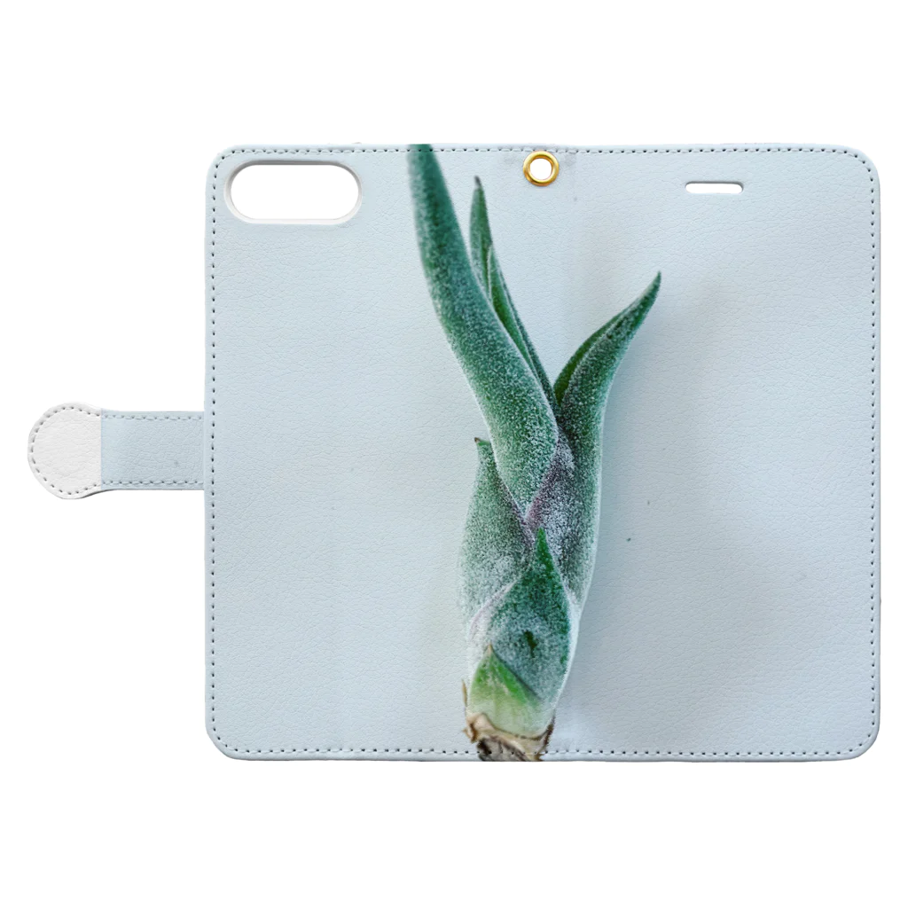 a.c.a.botanicalのカプトメデューサエ Book-Style Smartphone Case:Opened (outside)