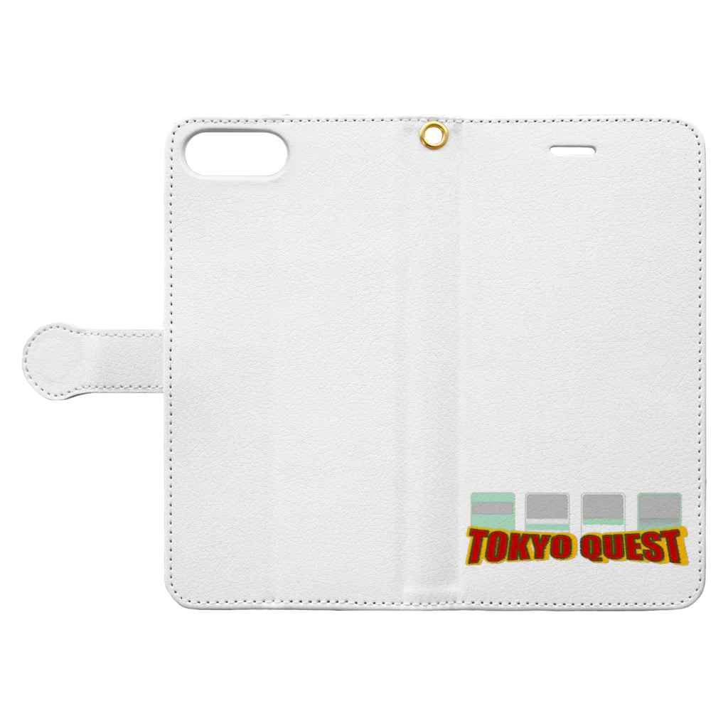 ひたちのキョータローのTOKYO QUEST Book-Style Smartphone Case:Opened (outside)