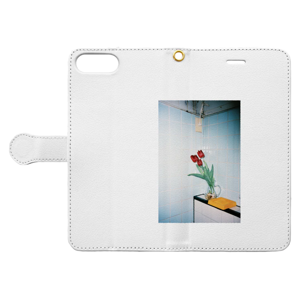 PHOTOGRAPHICsの春霞 Book-Style Smartphone Case:Opened (outside)