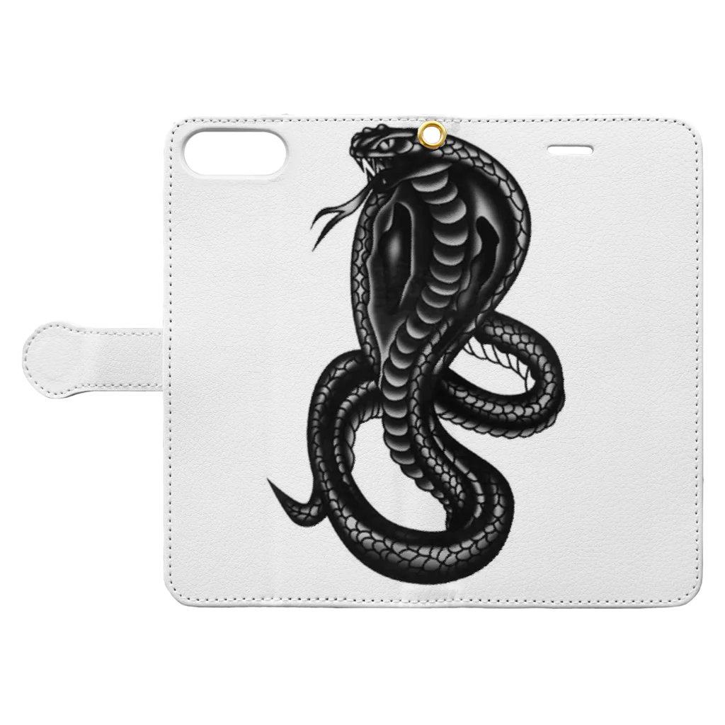 New HopeのDream love snake Book-Style Smartphone Case:Opened (outside)