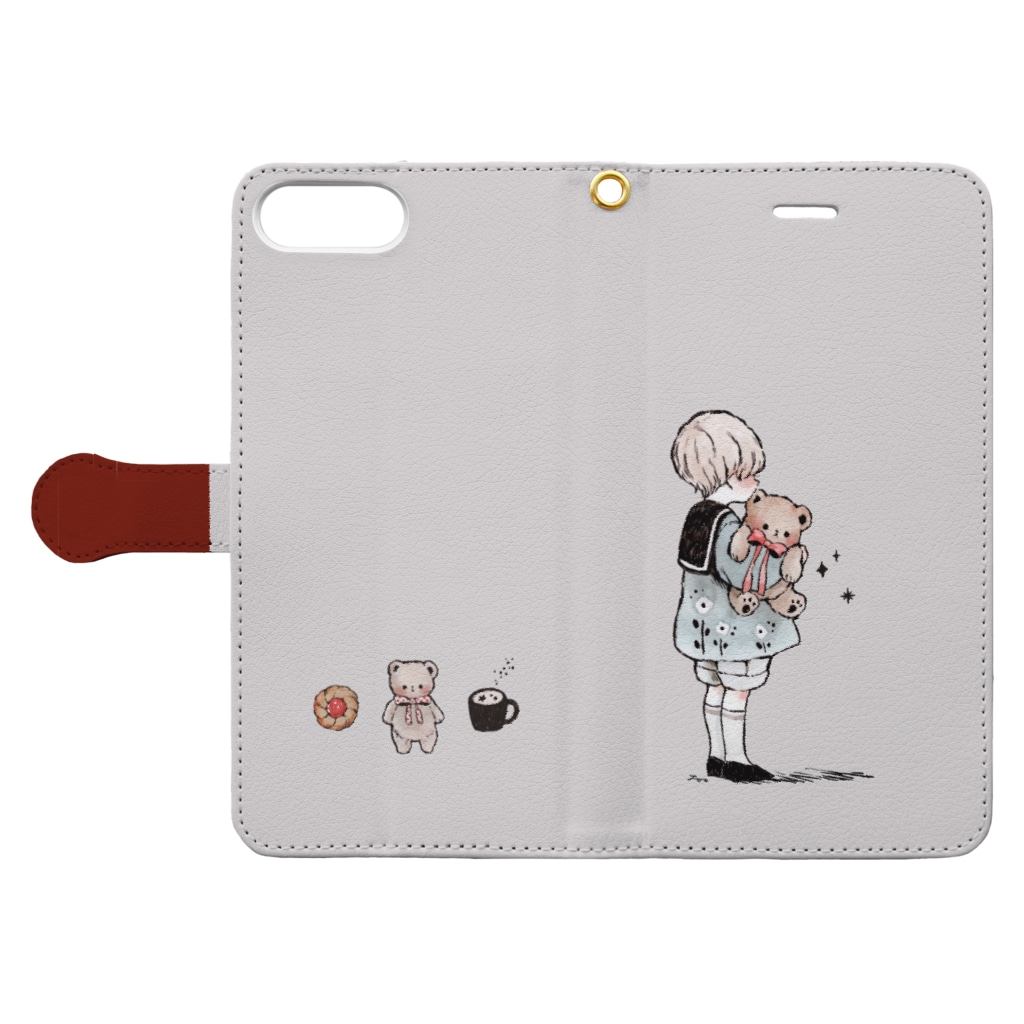 男の子とくまさん テディベア のかわいいイラストグッズ 遠北ほのかのお店 Honokatookita の手帳型スマホケース通販 Suzuri スズリ 男の子とくまさん テディベア のかわいいイラストグッズ 遠北ほのかのお店 Honokatookita の手帳型スマホケース通販 Suzuri スズリ