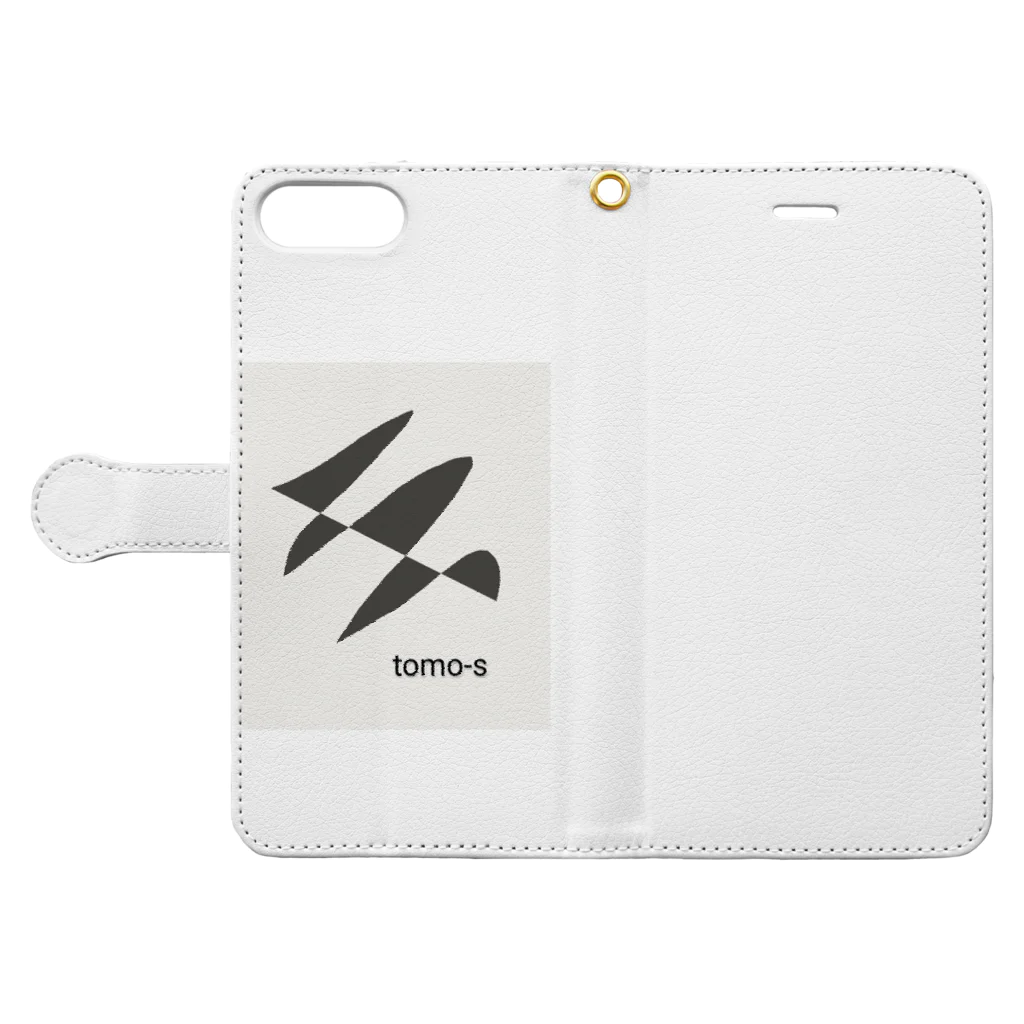 tomo-sのtomo-s Book-Style Smartphone Case:Opened (outside)