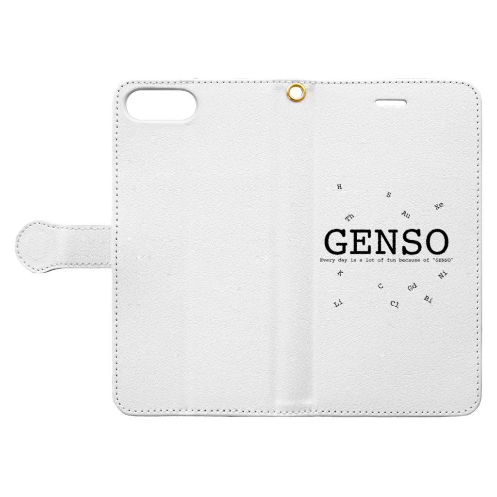 TOKYO SURPRISE SPECIALのGENSO Book-Style Smartphone Case:Opened (outside)