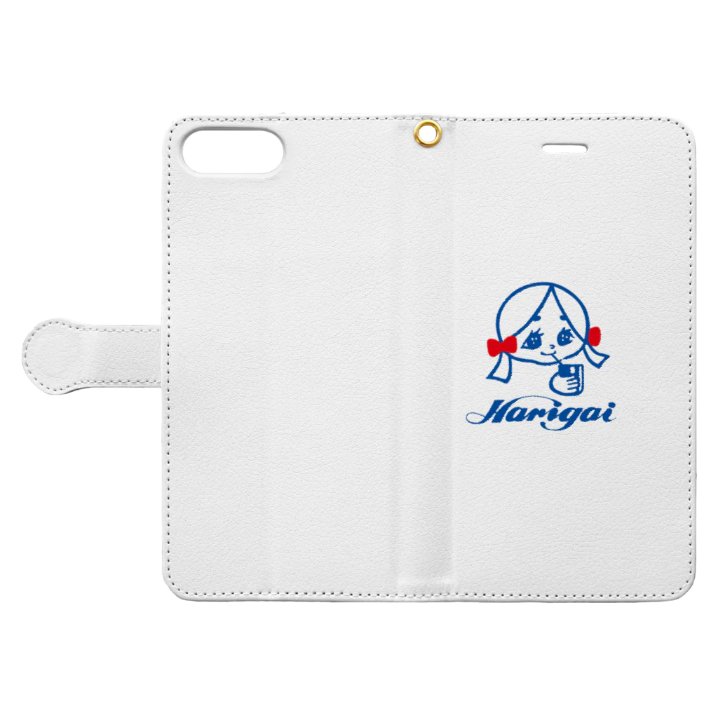 針谷乳業株式会社の針谷乳業グッズ Book-Style Smartphone Case:Opened (outside)