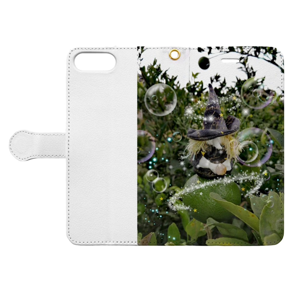 majo ✽gardenのmajo ✼garden Book-Style Smartphone Case:Opened (outside)