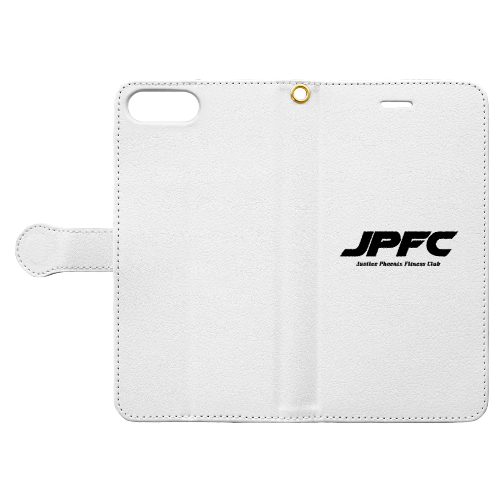 JPFCのJPFCロゴ Book-Style Smartphone Case:Opened (outside)