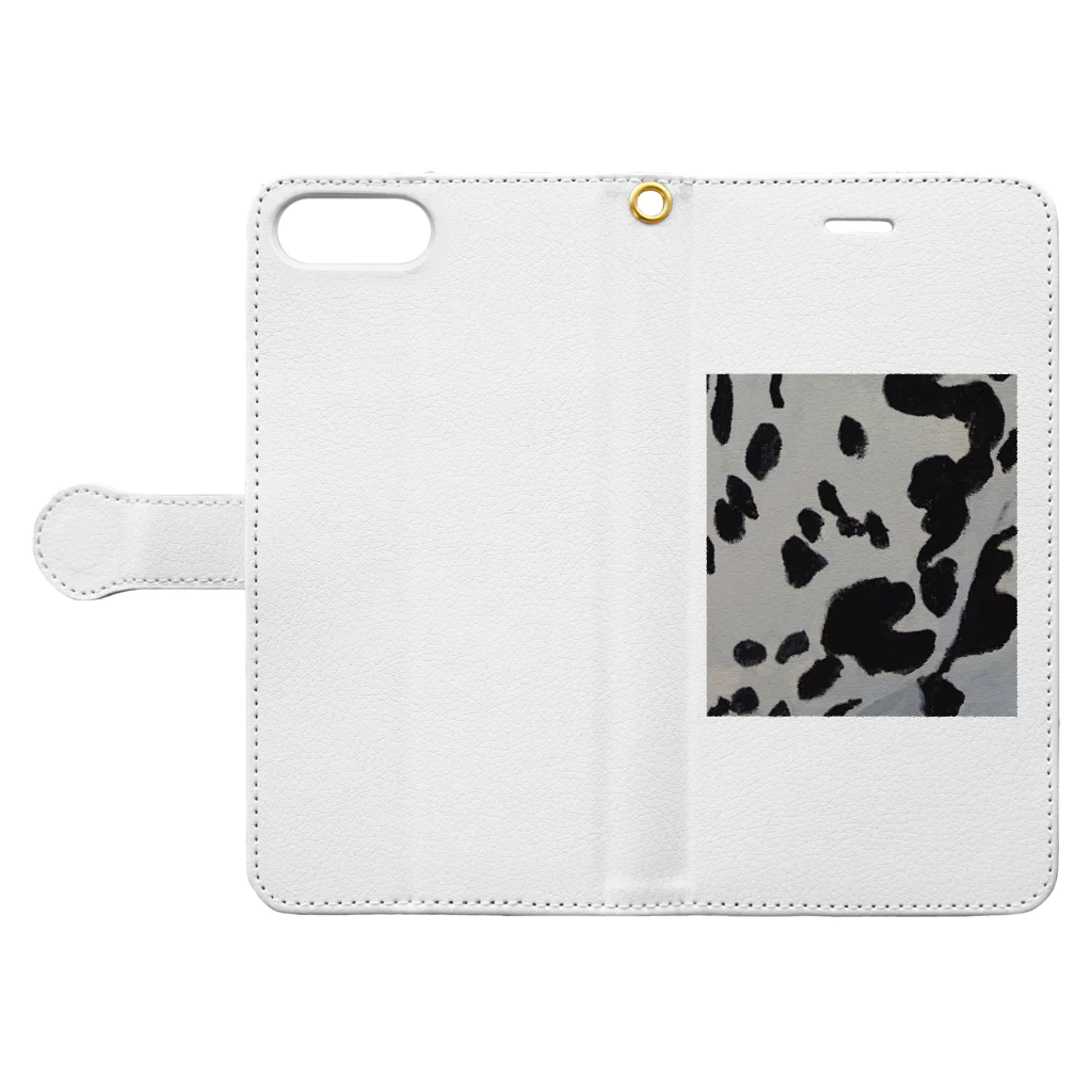 Dalmatian DreamのDalmatianColors Book-Style Smartphone Case:Opened (outside)