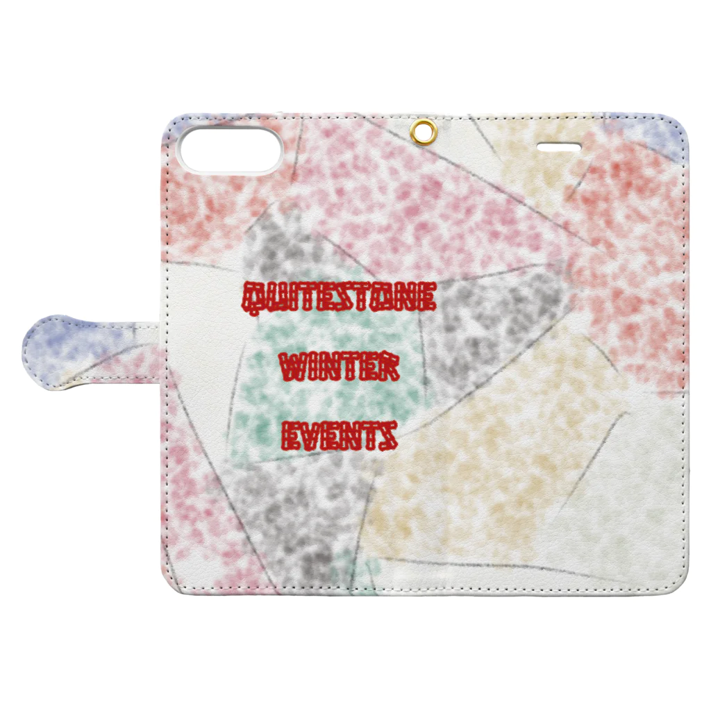 LeafCreateのQuiteStoneWinterEvents Book-Style Smartphone Case:Opened (outside)