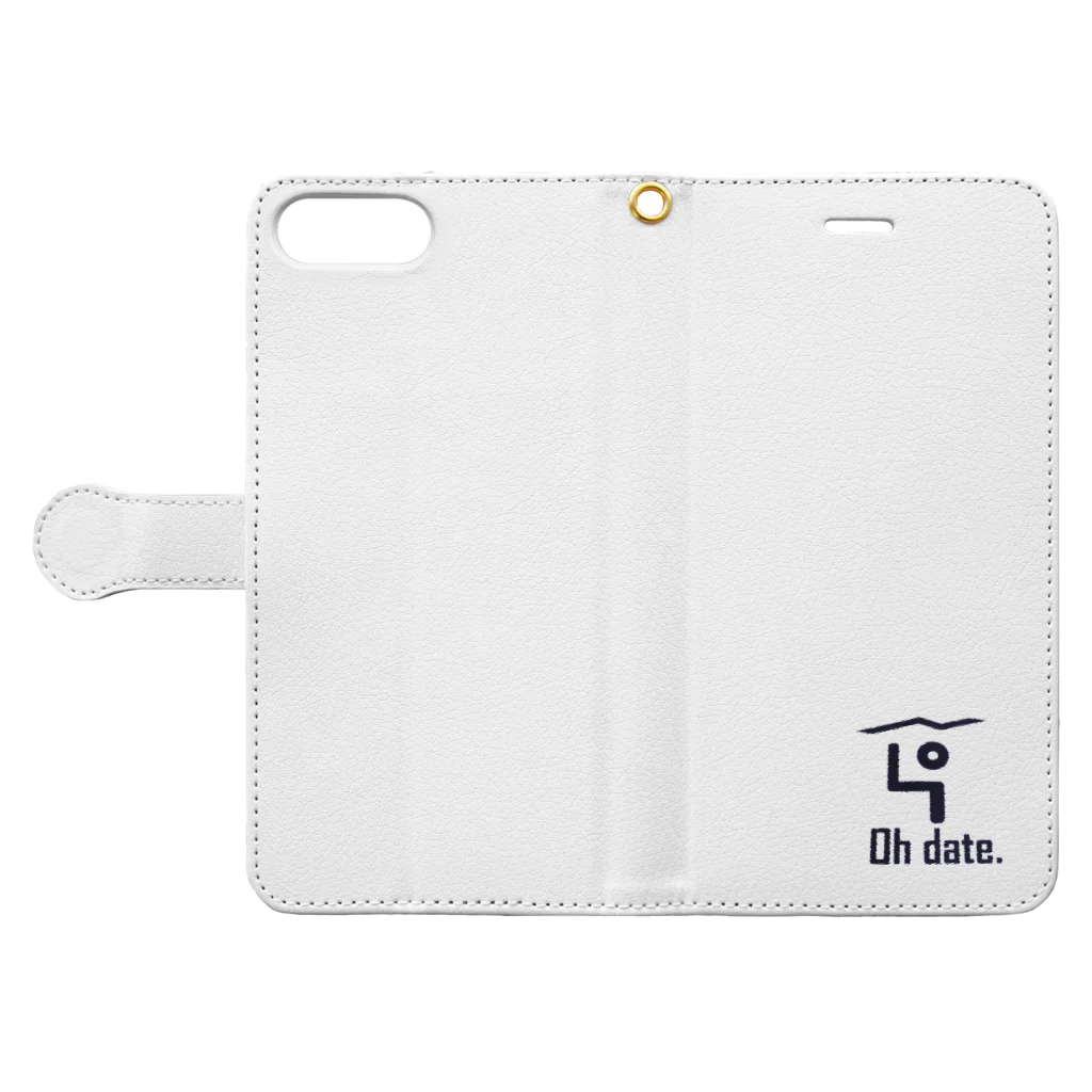 TatsuyaのOh date Book-Style Smartphone Case:Opened (outside)