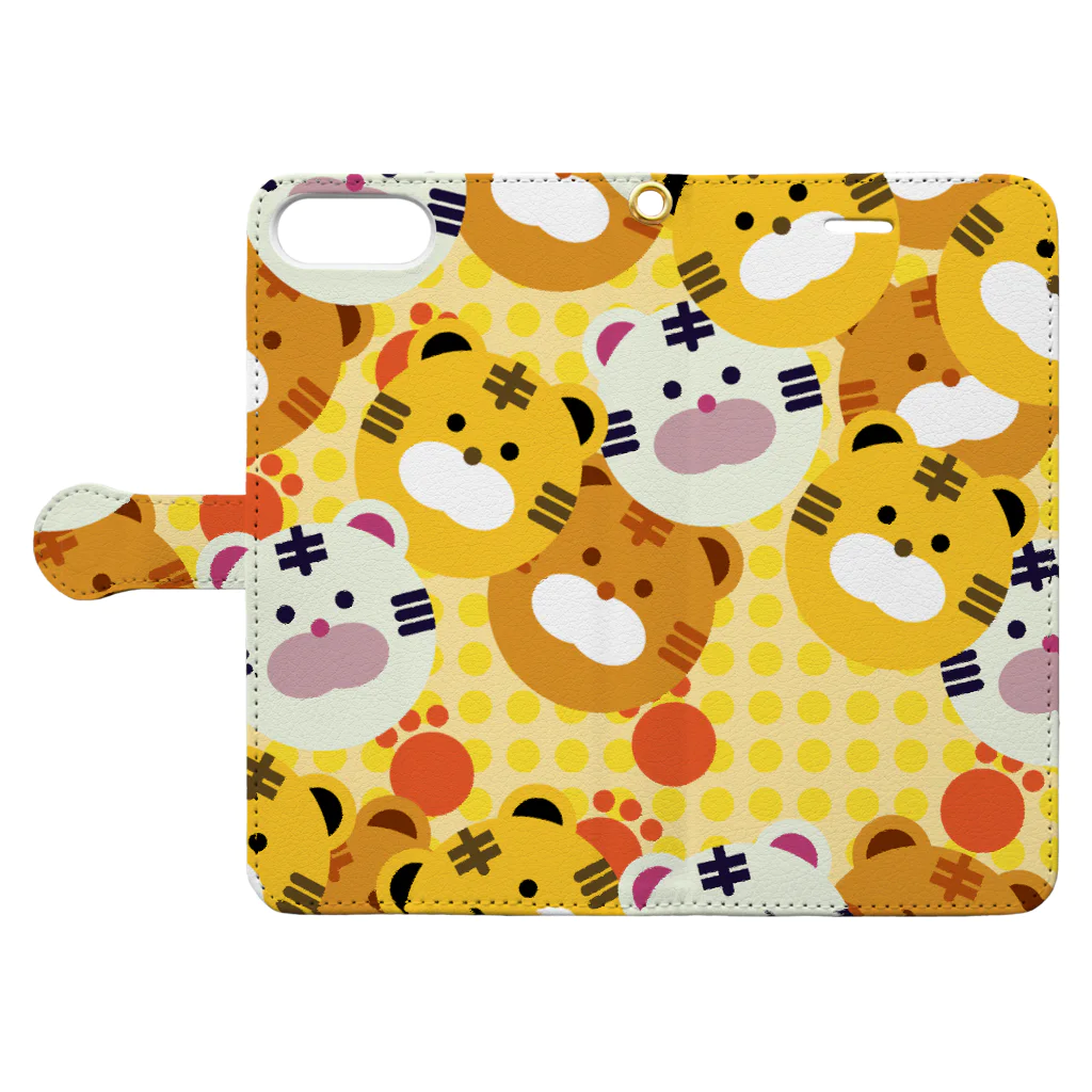 hr. grassのTORA TORA TORA Book-Style Smartphone Case:Opened (outside)