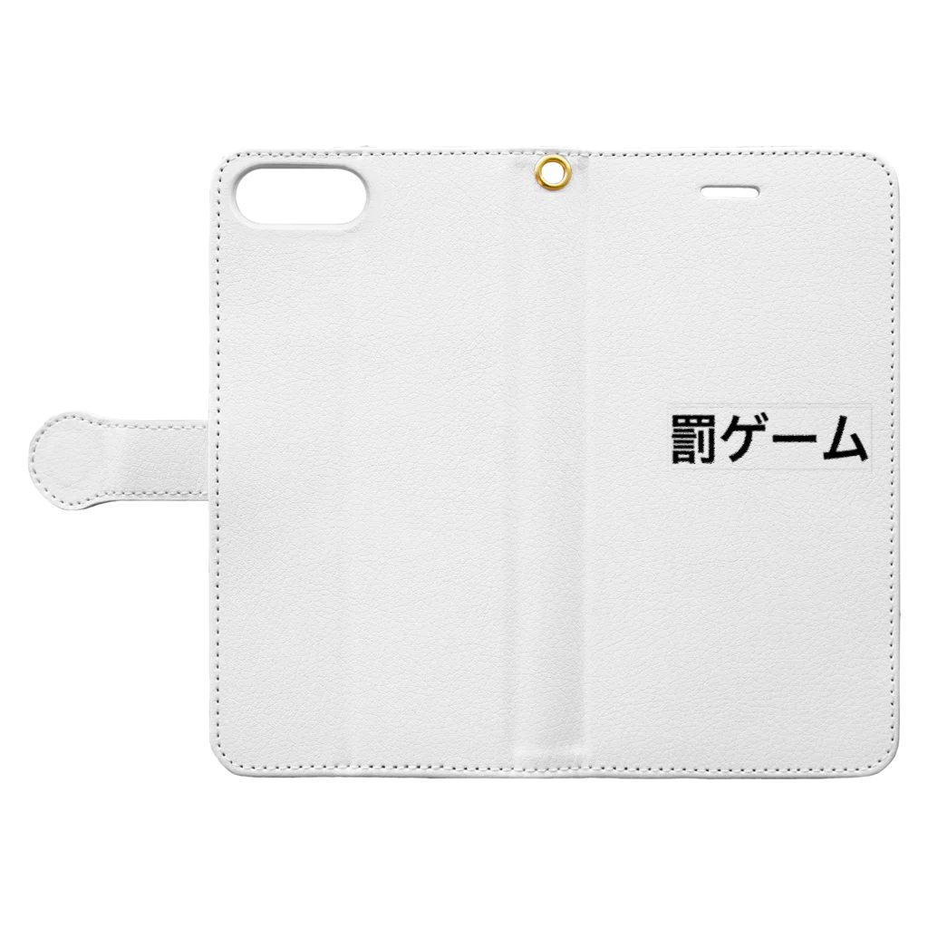 罰ゲームの罰ゲーム Book-Style Smartphone Case:Opened (outside)