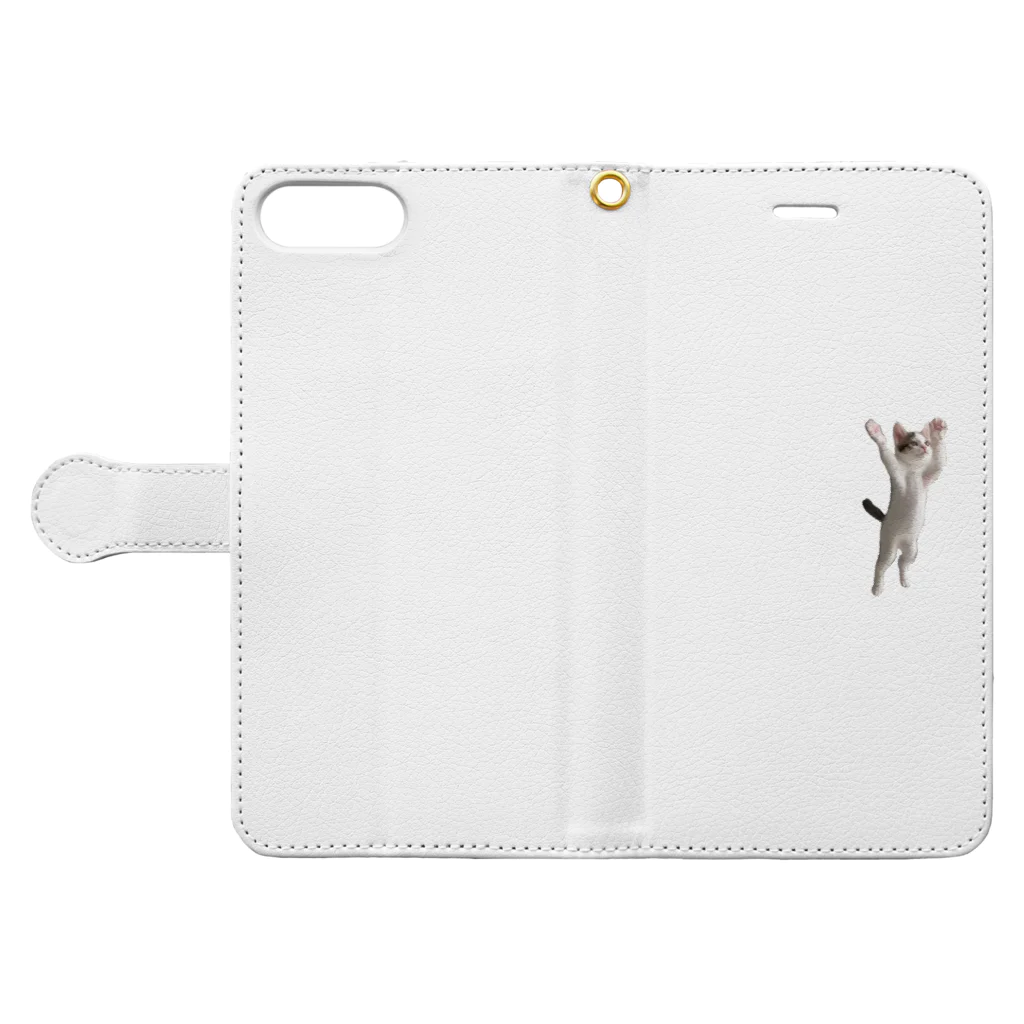 chill_laundryのちる ﾄﾘｬｰ アイテム Book-Style Smartphone Case:Opened (outside)