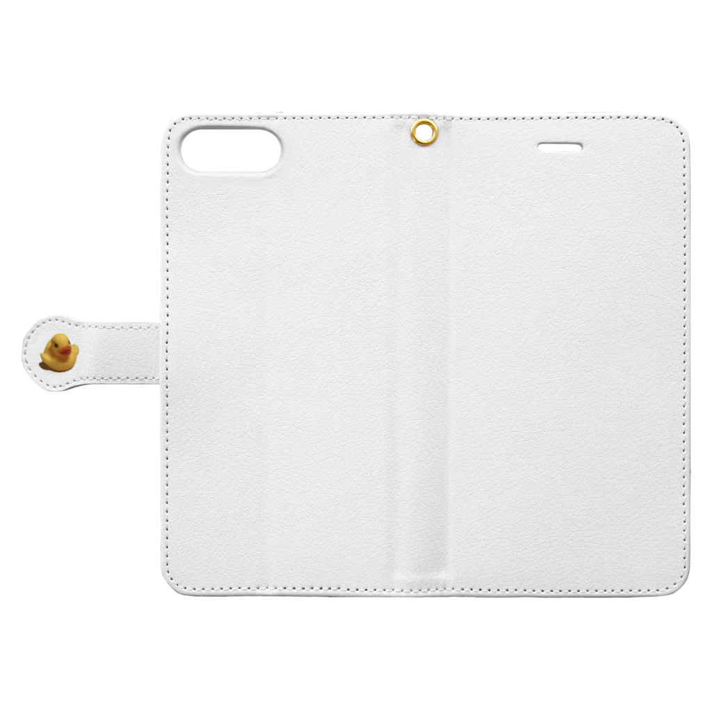 wacaocacaoのD u c k Book-Style Smartphone Case:Opened (outside)