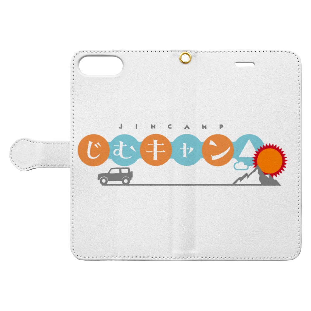 K′z SHOPのじむキャン△_2 Book-Style Smartphone Case:Opened (outside)