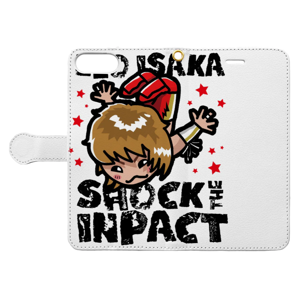 井坂レオ/Leoisakaの井坂レオ2022 new グッズ Book-Style Smartphone Case:Opened (outside)