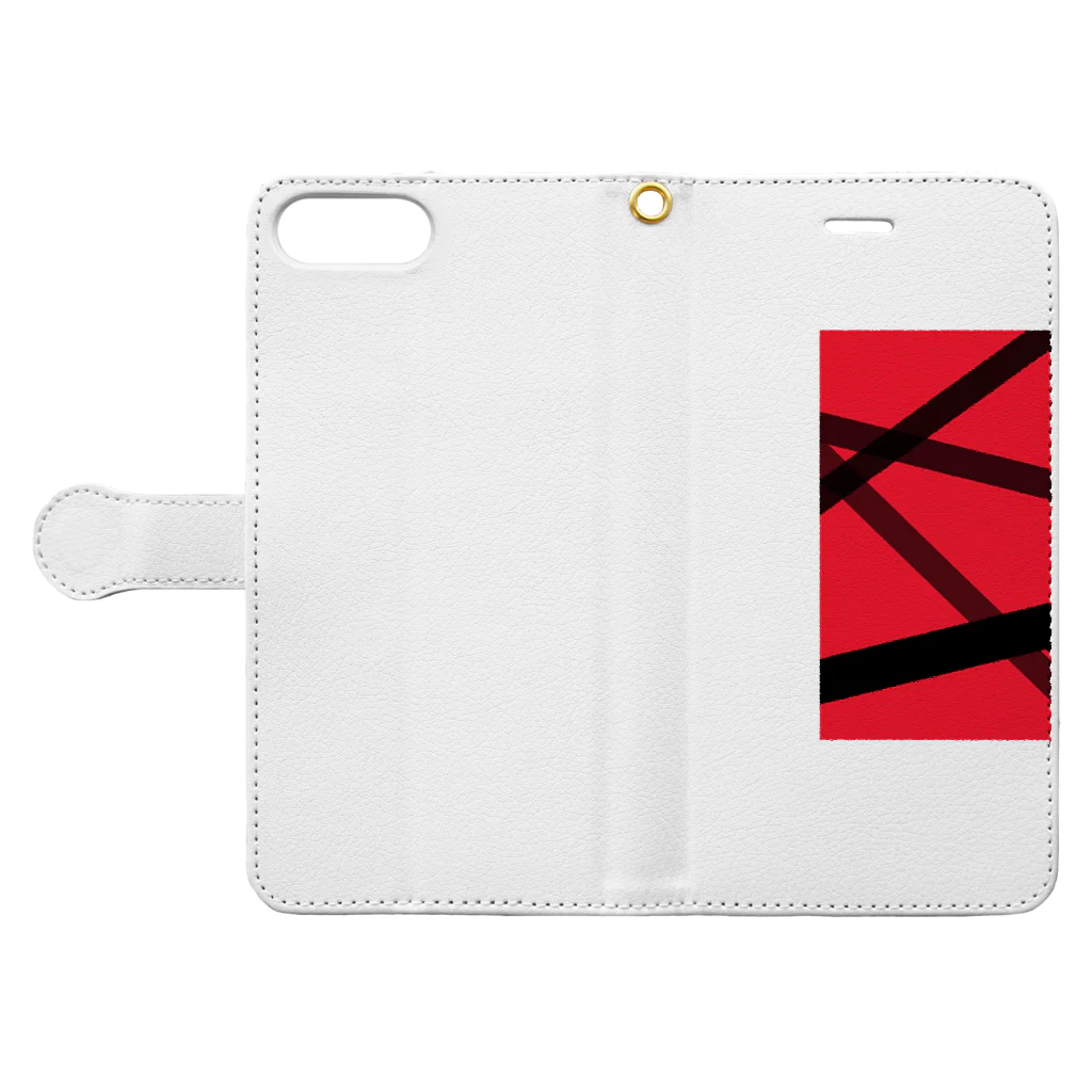 tyeityaのred Book-Style Smartphone Case:Opened (outside)