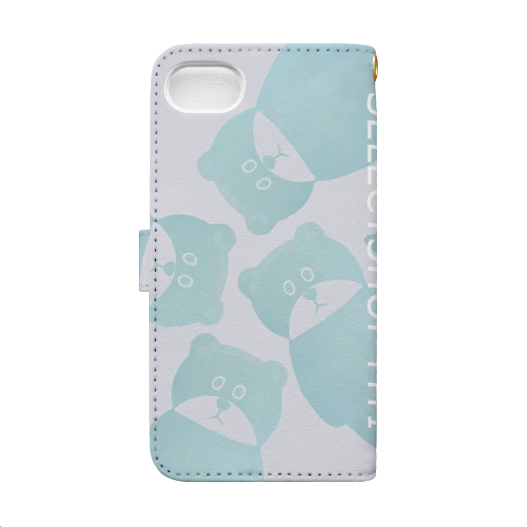 SELECTSHOP MTIのKUMA Book-Style Smartphone Case :back