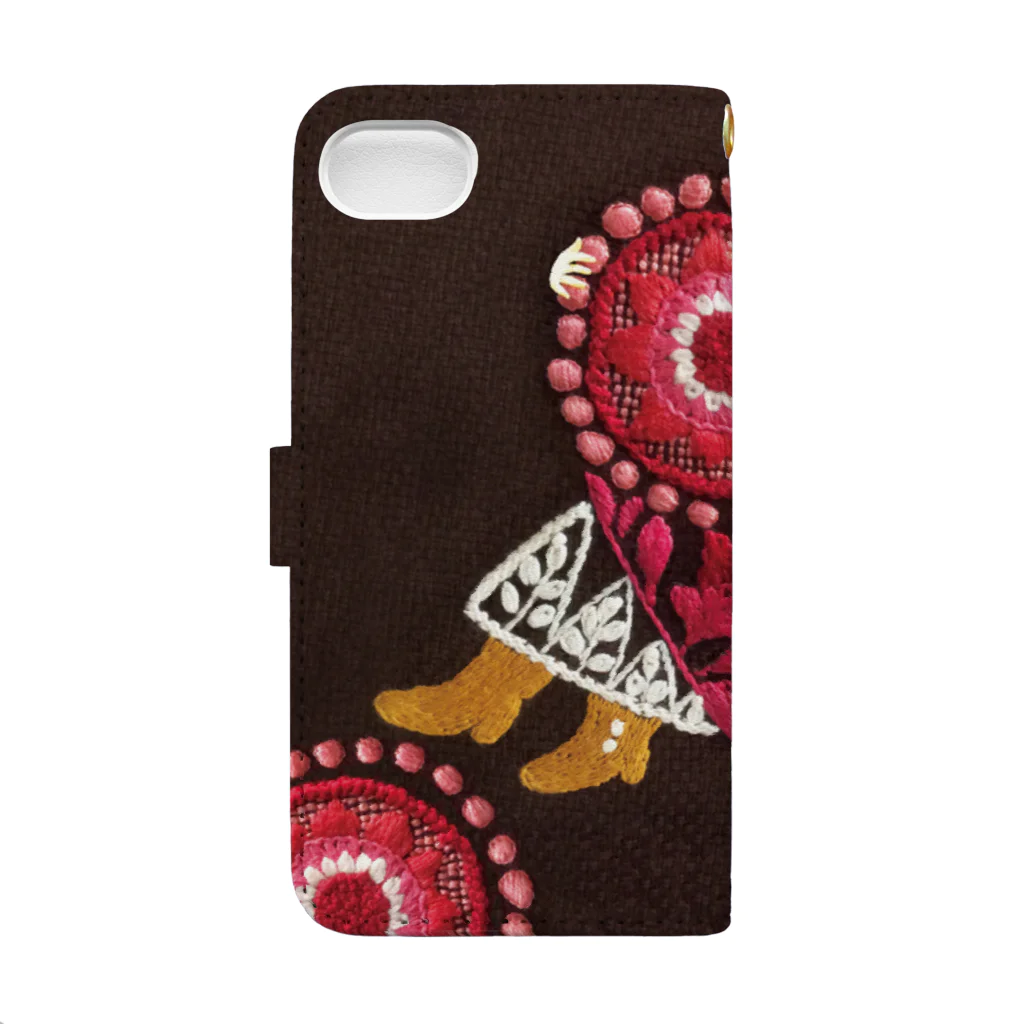 シーモア（she+more）の(iphone) love Book-Style Smartphone Case :back