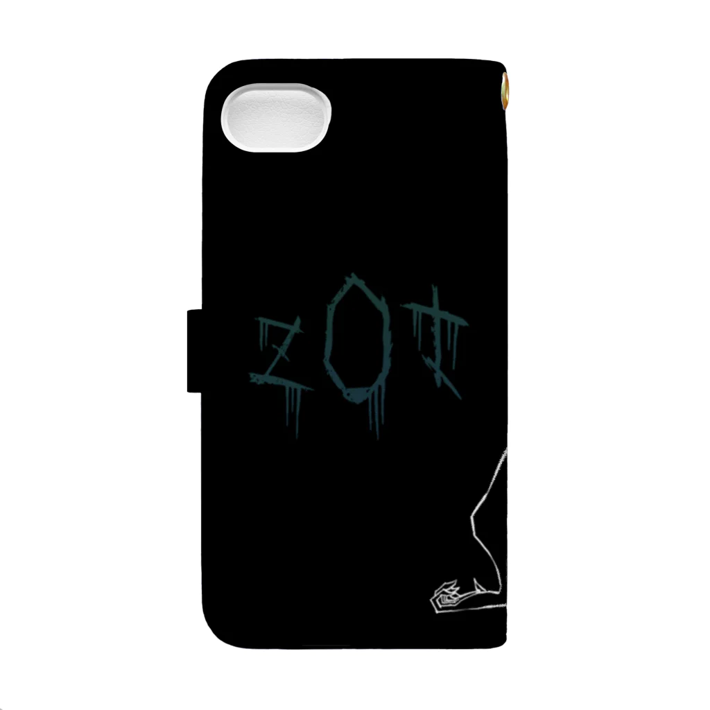 z0t-低予算低コスト製作団体のz0t iphoneケース Book-Style Smartphone Case :back