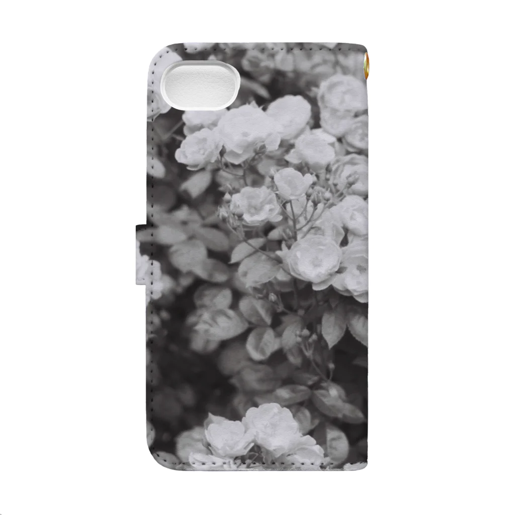 kio photo worksのflowers  Book-Style Smartphone Case :back