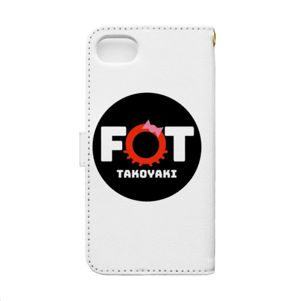 FOTのたこやき　FOT Book-Style Smartphone Case :back