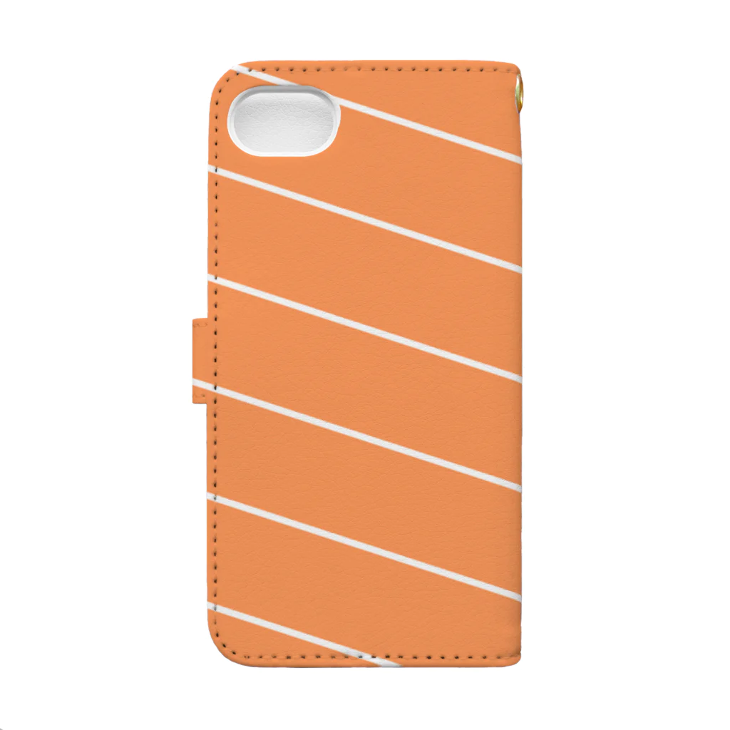 ペンギン寿司のSALMON Book-Style Smartphone Case :back