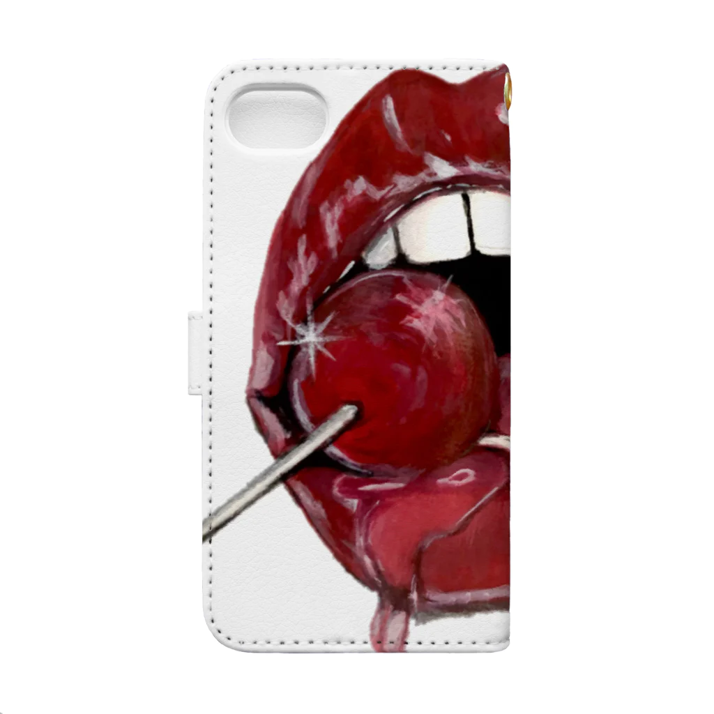 Myxoma のLIP Book-Style Smartphone Case :back