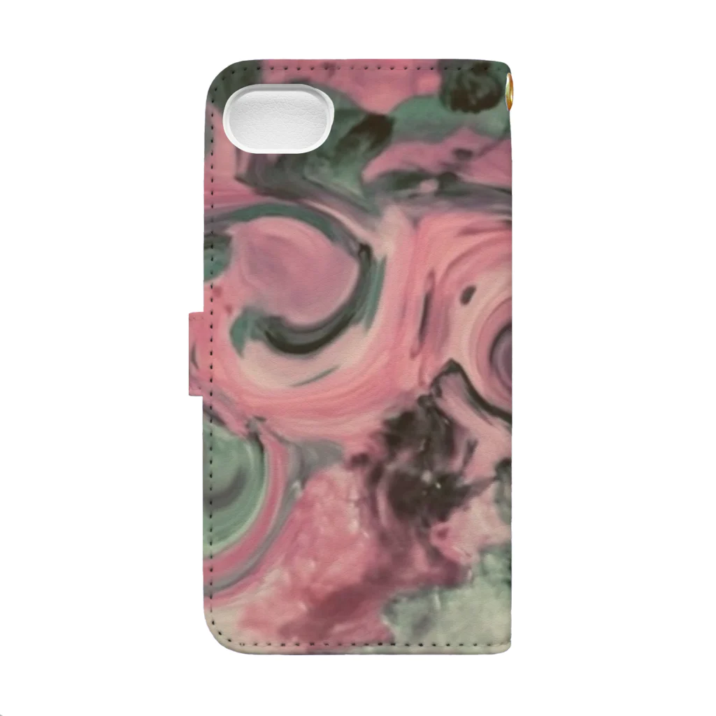 BENの「消えていった悲しみ」　Marble Book-Style Smartphone Case :back