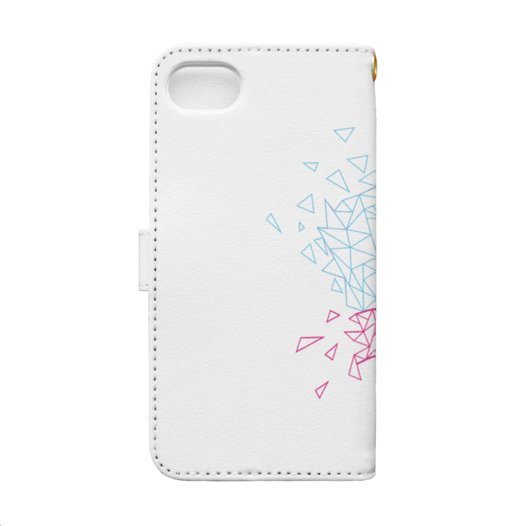 Wildflowerの手と手 Book-Style Smartphone Case :back