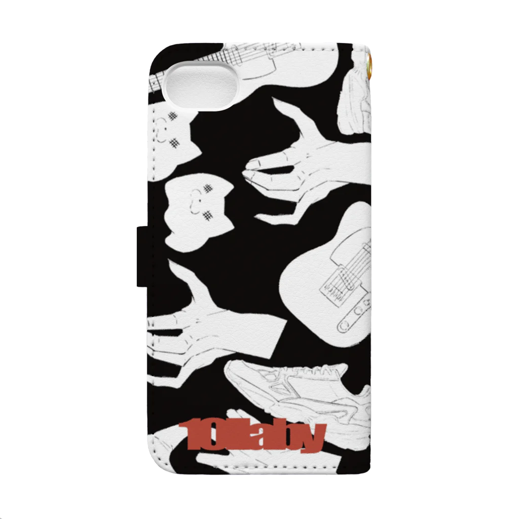 クガマコトの10llaby_kkk Book-Style Smartphone Case :back