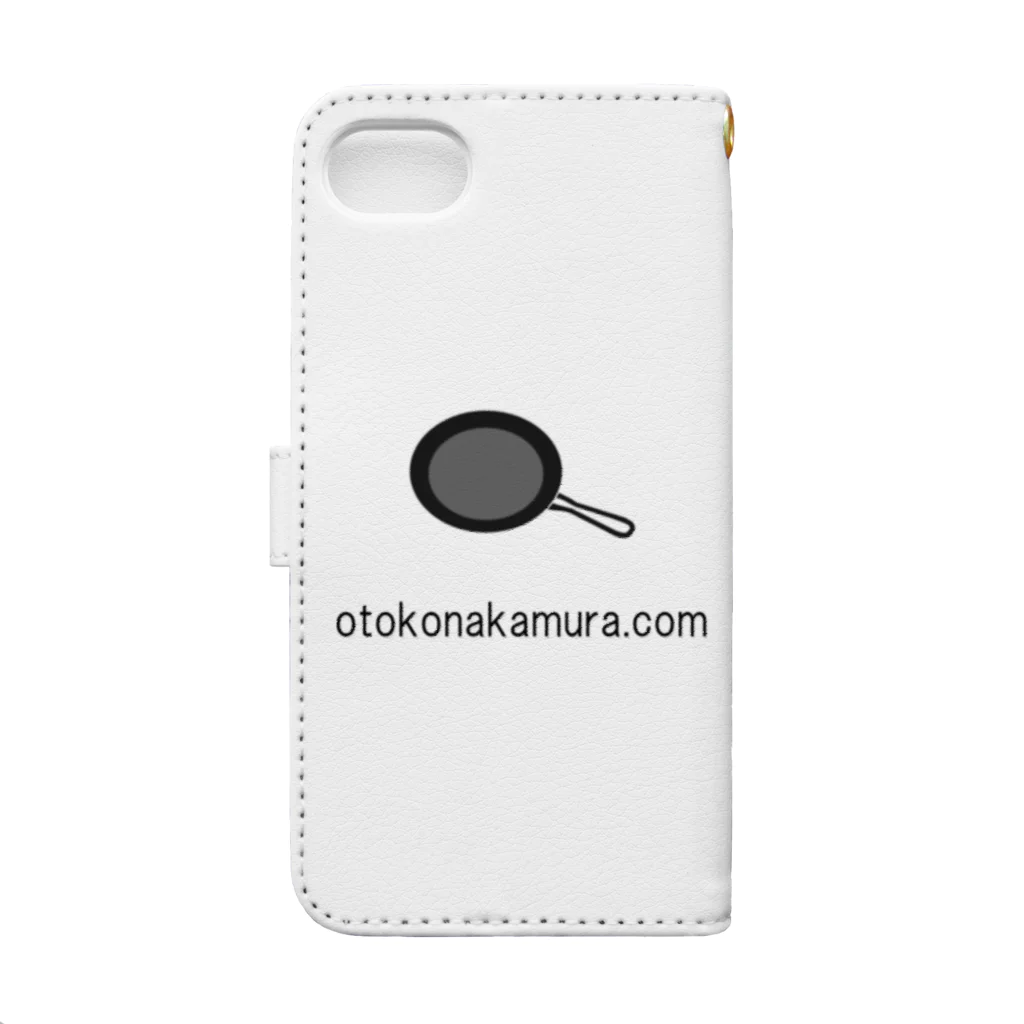 otokonakamuraのオトコ中村 Book-Style Smartphone Case :back