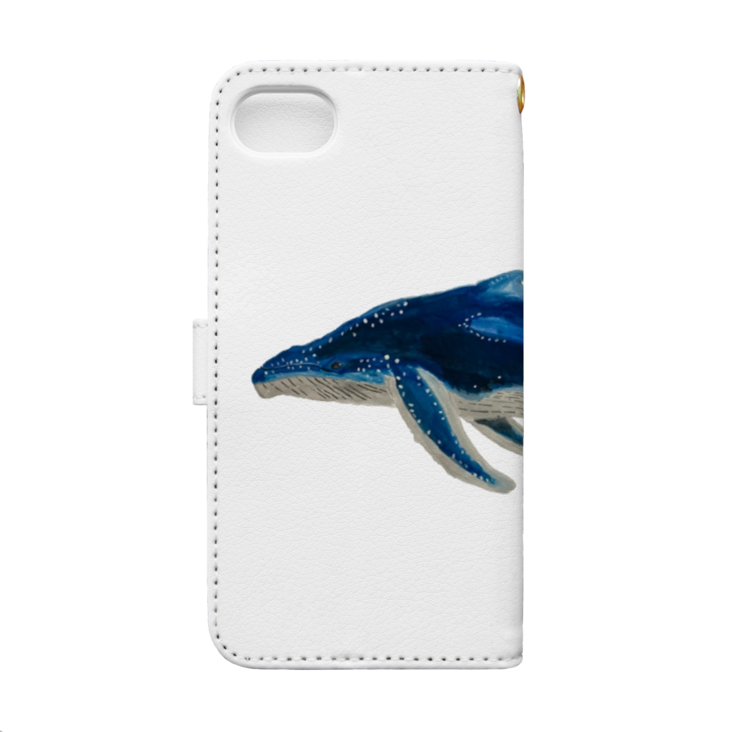 Coshi-Mild-Wildのザトウくじらだよ🐋 Book-Style Smartphone Case :back
