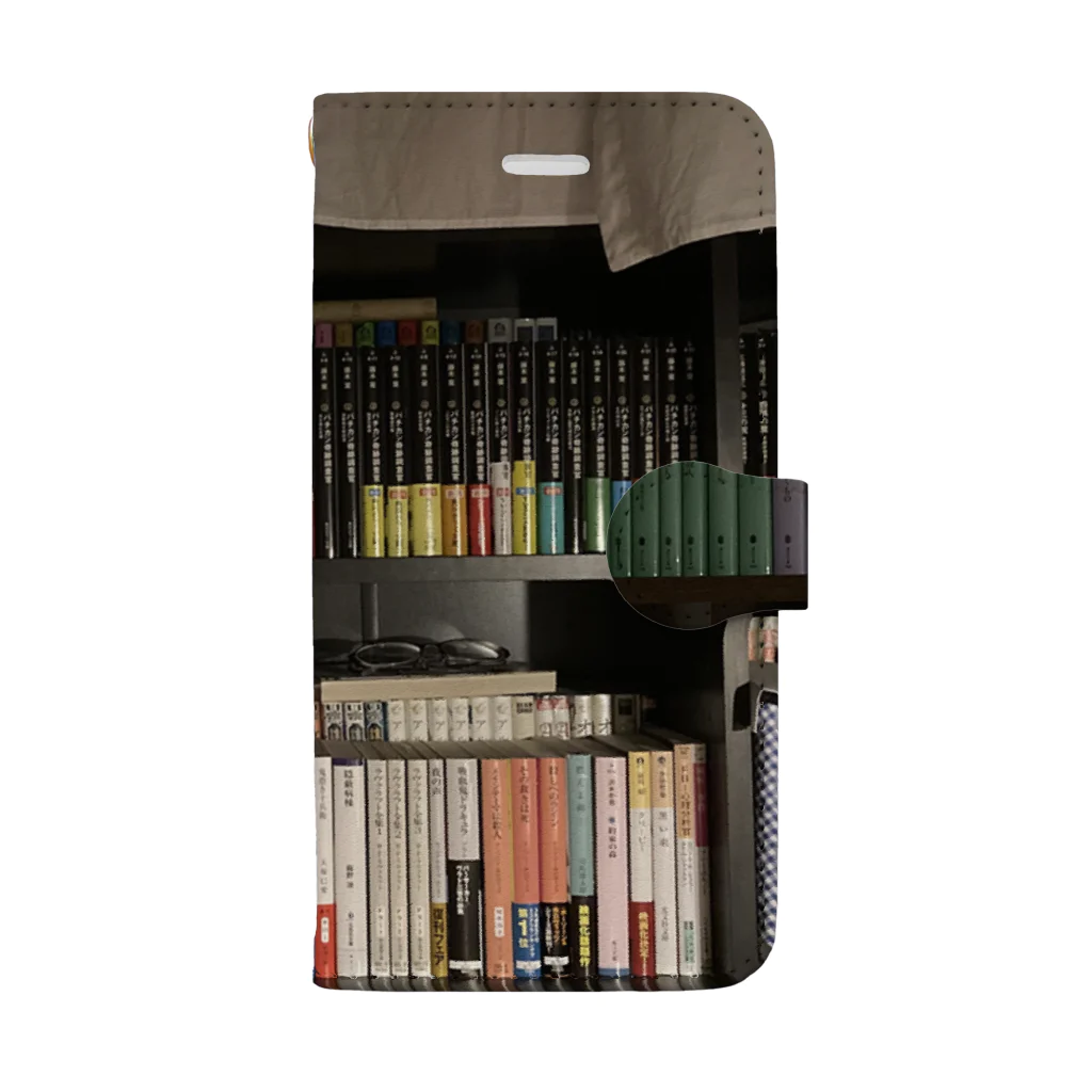 シラのもんもん Book-Style Smartphone Case