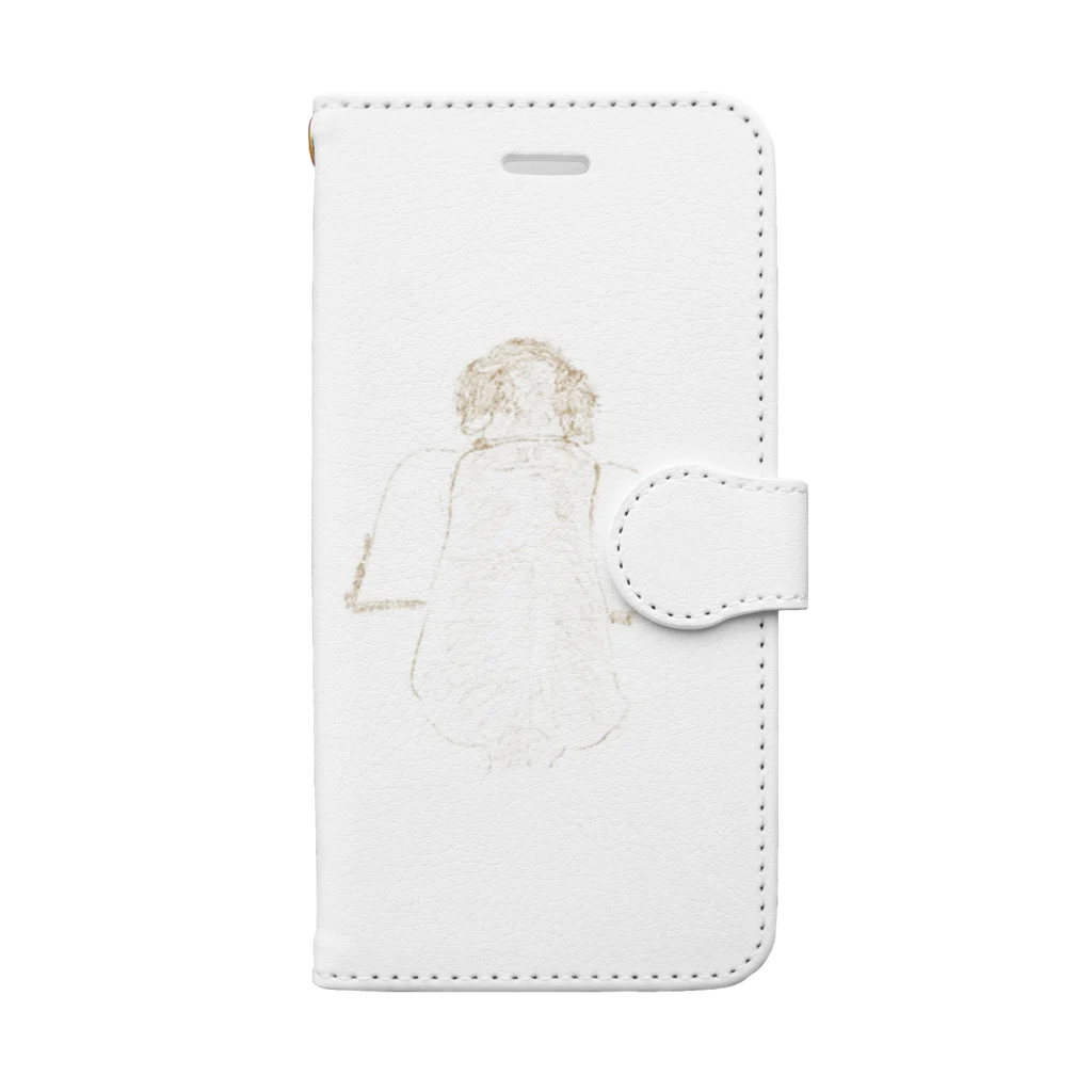 往路ふQろう Official Web Shop (SUZURI店)のたもとで待ち合わせ Book-Style Smartphone Case