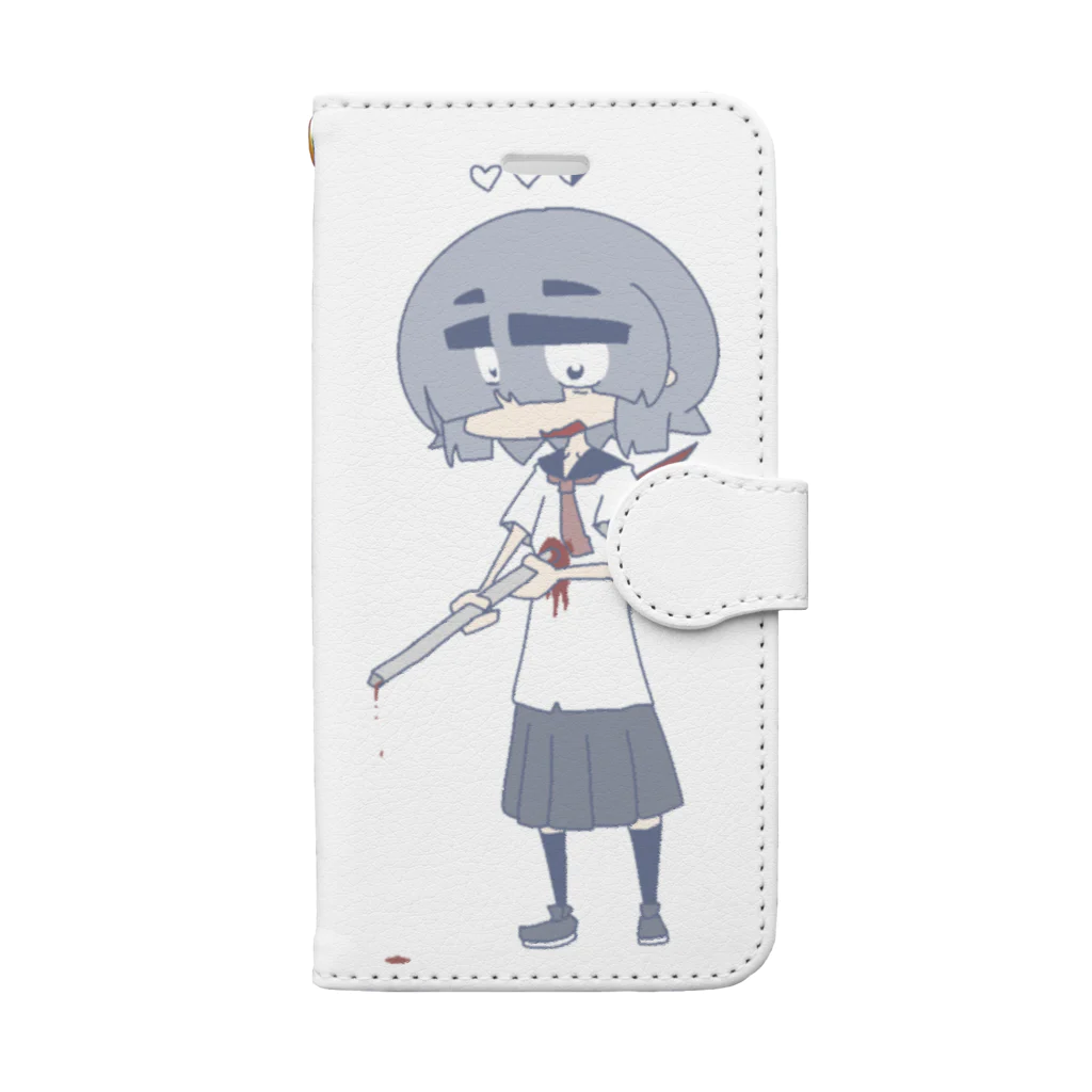 ツナ瓶のぐさ子 Book-Style Smartphone Case