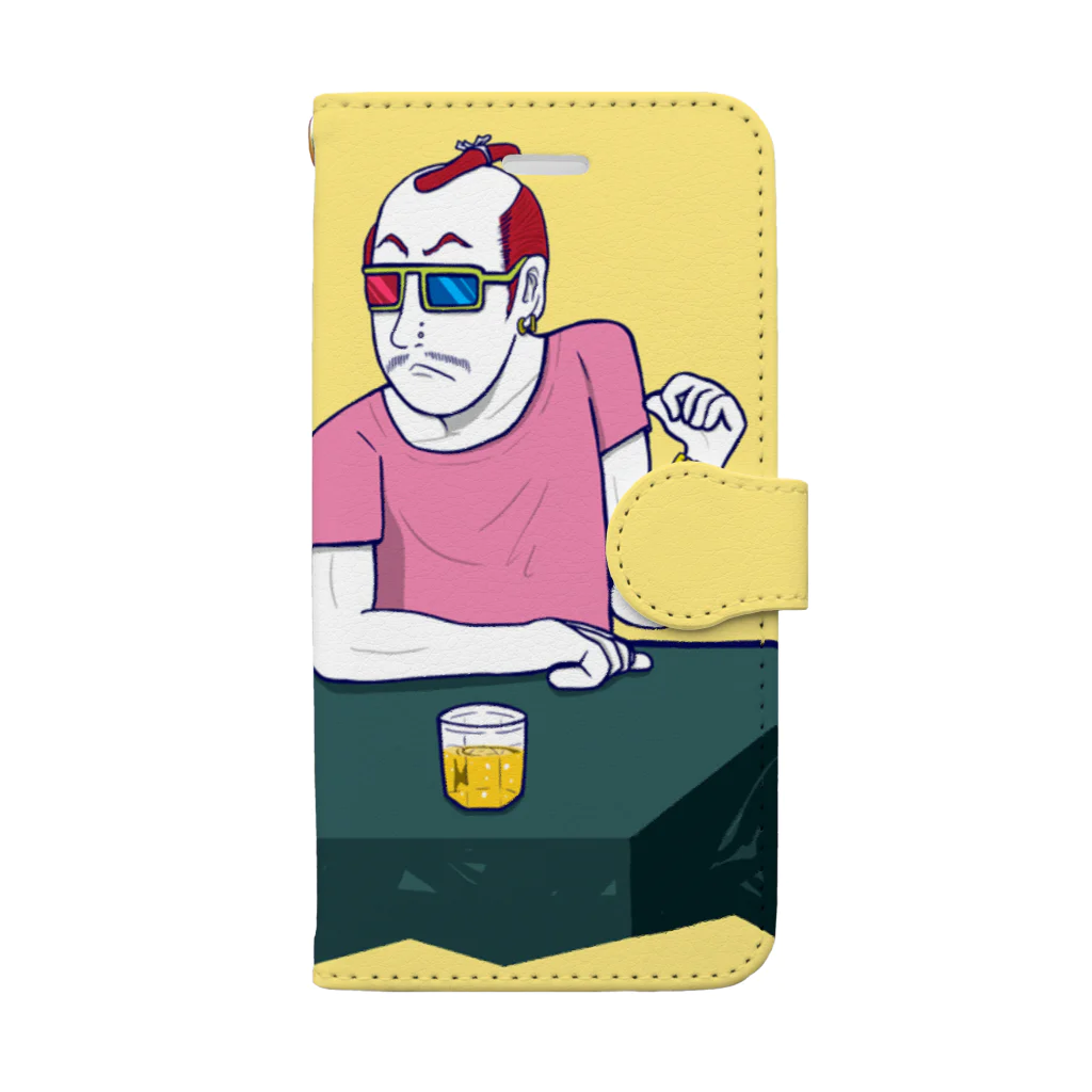 Oedo CollectionのParty People／手帳型スマホケース Book-Style Smartphone Case