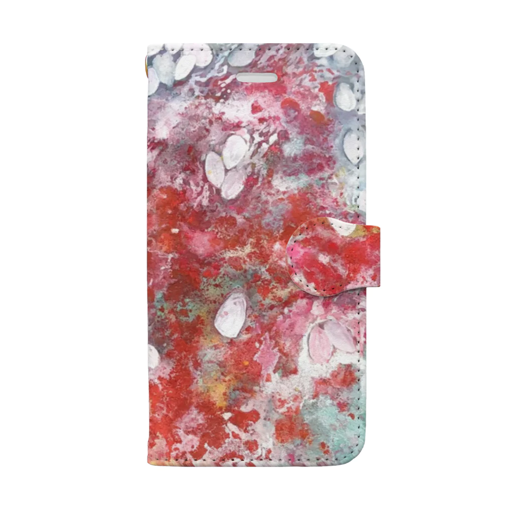 かたかみの横向き　No.12  宵 Book-Style Smartphone Case