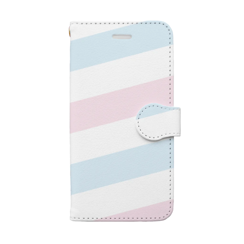 otemochanのパレスチナを思う、なかにワニ（TransRightsVer.） Book-Style Smartphone Case